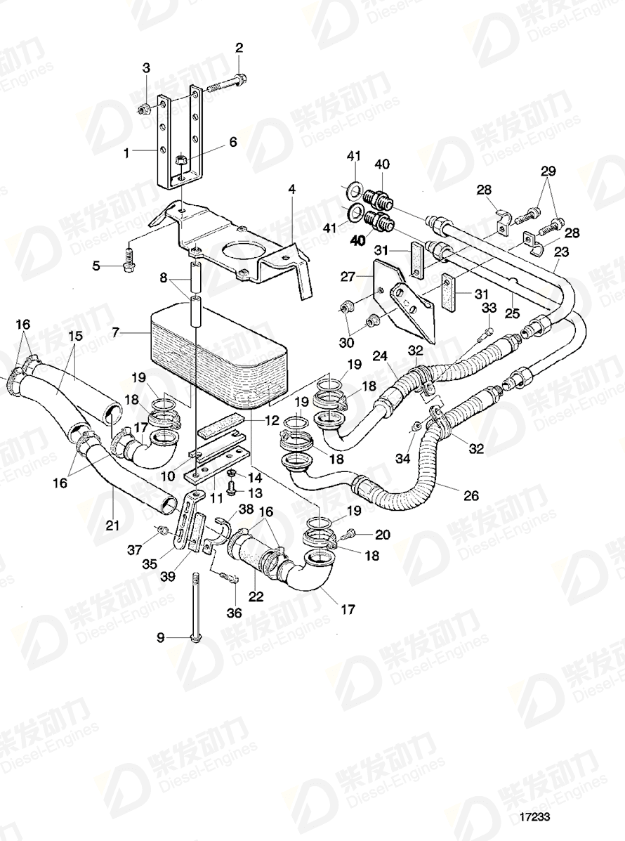 volvo penta Hexagon screw 949335 Drawing volvo penta Hexagon screw 949335 Drawing